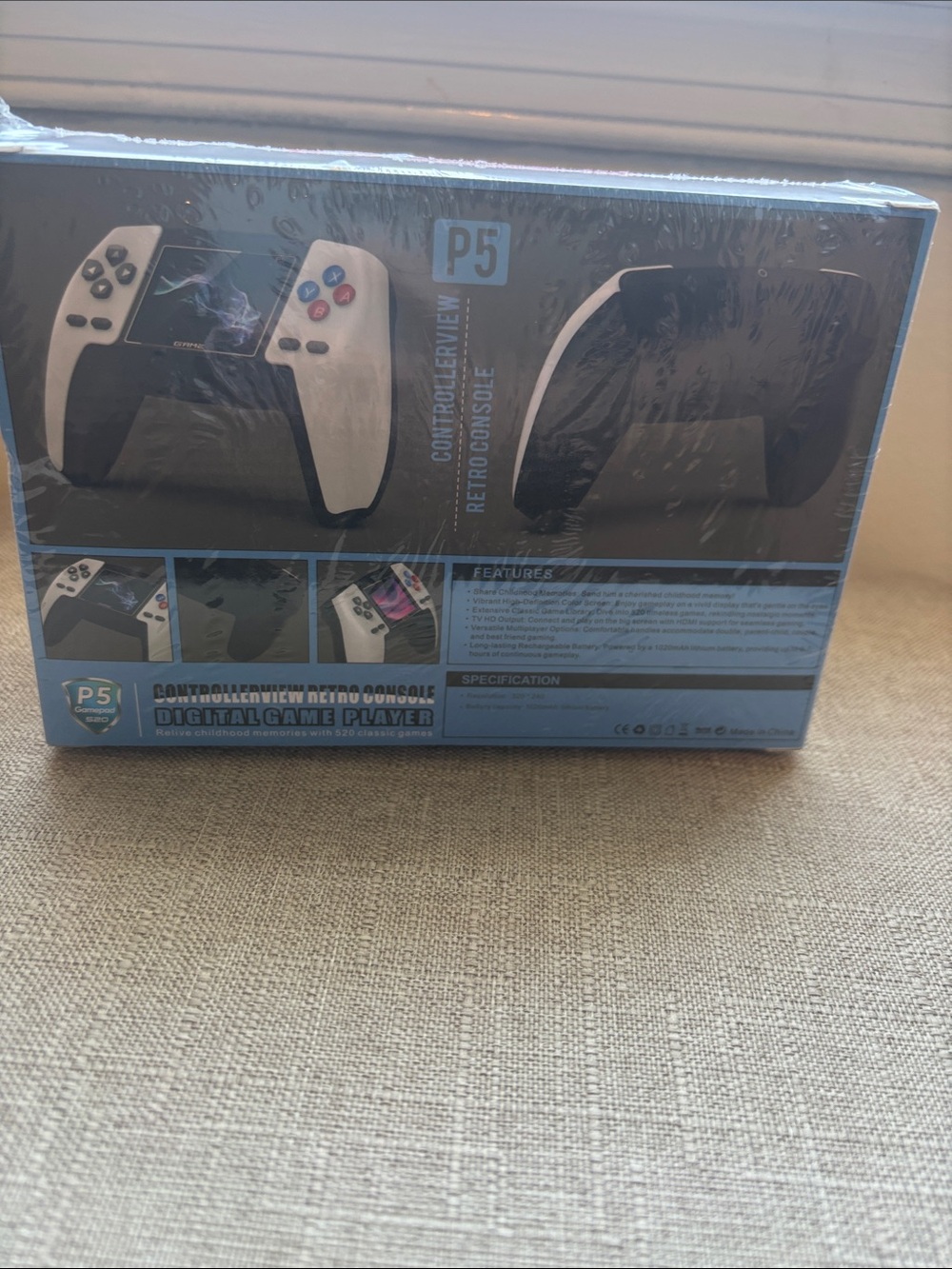 ControllerView Retro Console Handheld - White - Picture 3 of 3